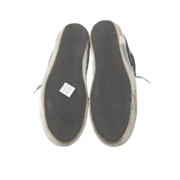 GOLDEN GOOSE Francy Suede Distressed Sneakers Size 9 Womens EU40 Mens 7 - Picture 3 of 4